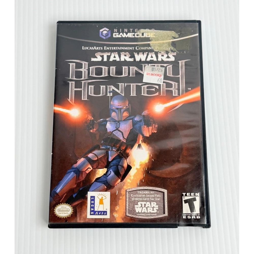 Star Wars Bounty Hunter Nintendo GameCube Complete CIB Tested (read desc)